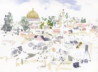 Jerusalem - Blick von der Stadtmauer 2022